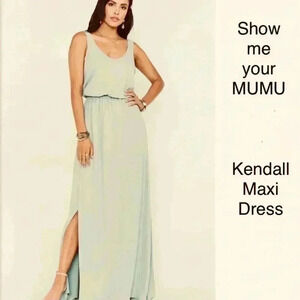 Show Me Your MUMU Kendall Maxi Dress Size S.